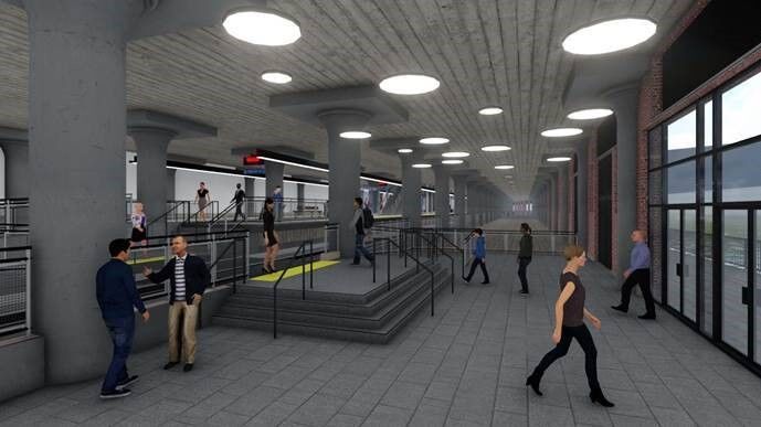 DL&W rail station